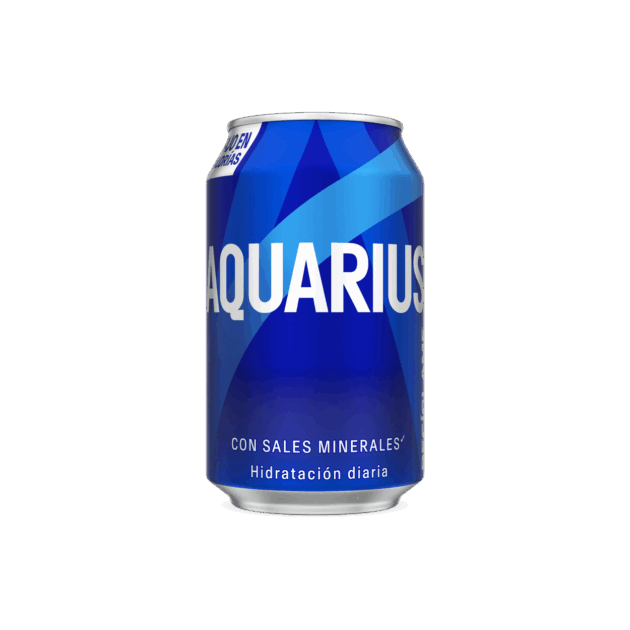 Aquiarius limón en la hamburguesería Garúa Bar de Donostia-San Sebastián