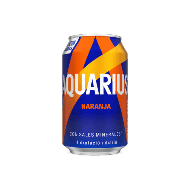 Aquiarius naranja en la hamburguesería Garúa Bar de Donostia-San Sebastián