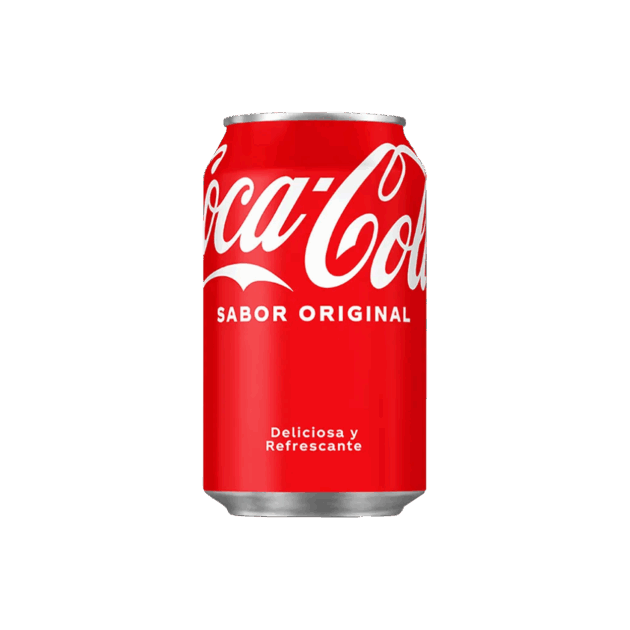 Coca Cola en la hamburguesería Garúa Bar de Donostia-San Sebastián