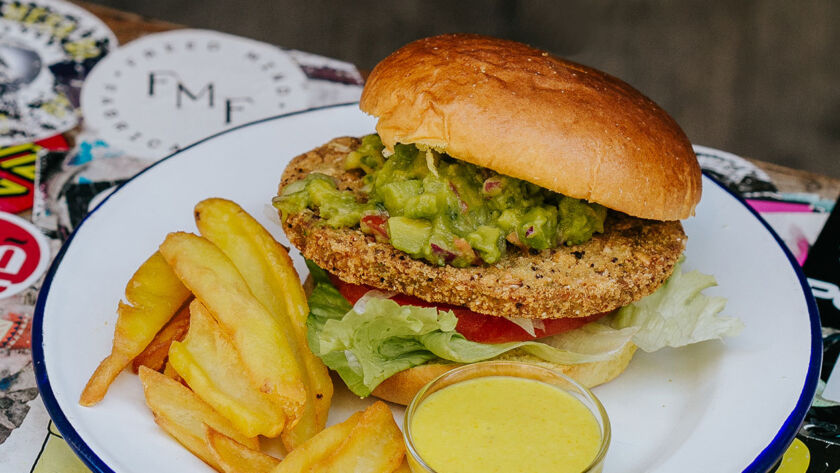 Hamburguesa Vegetariana Garua